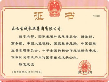 榮譽資質(zhì)
